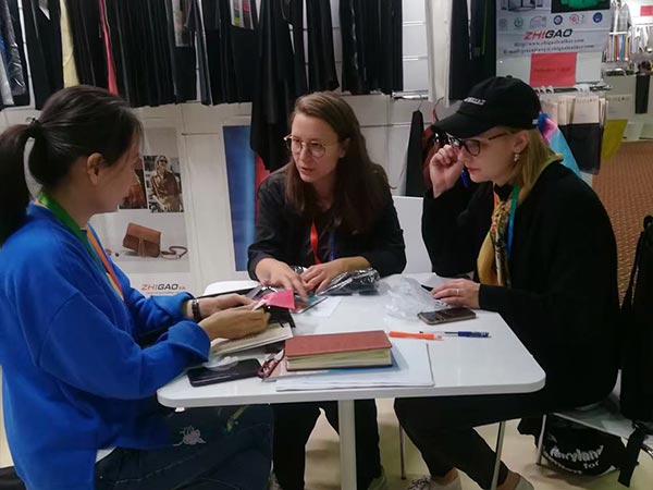 ZHIGAO LEATHER exhibition for Garments