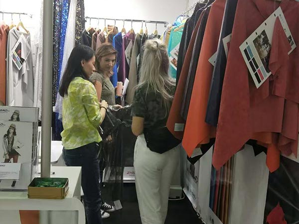 Xianggao LEATHER exhibition for Garments
